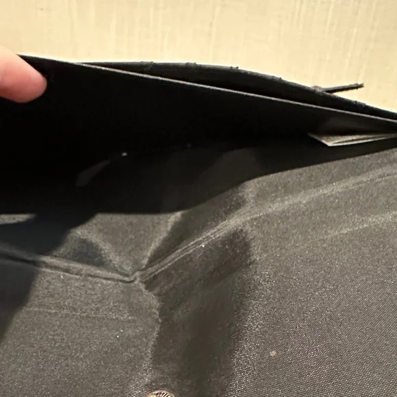 Thirty-One Black Wallet with White Dots - Picture 10 of 11